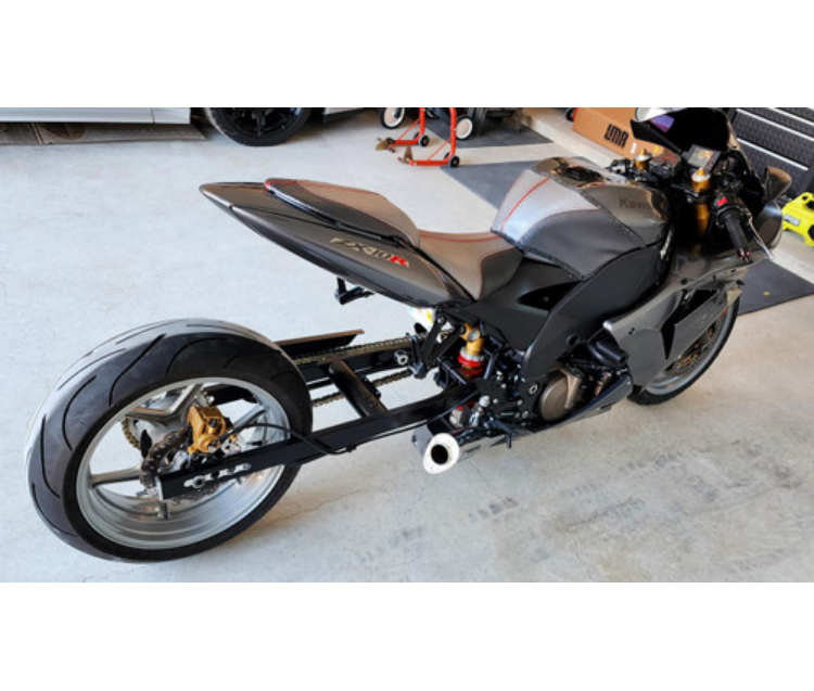 Alien Head Full System 14" Muffler ZX-10 (04-05)