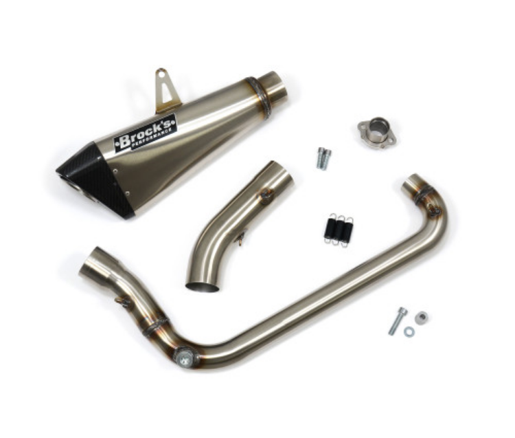 Penta-Carbon Full System 14" Muffler Honda Grom (22-25)