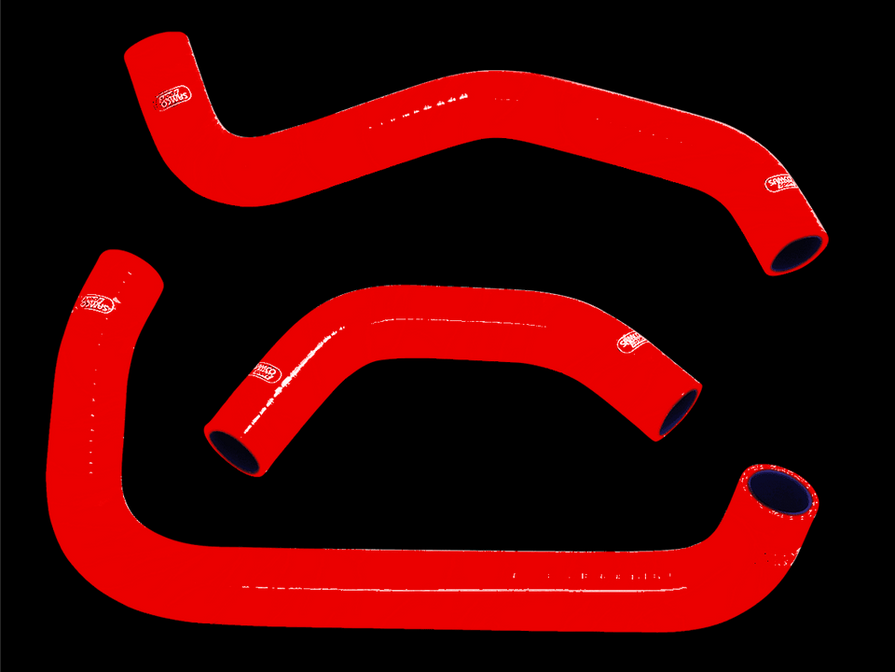 Samco Radiator Hose Kit Kawasaki Ninja ZX-10R (2021+) (Red)