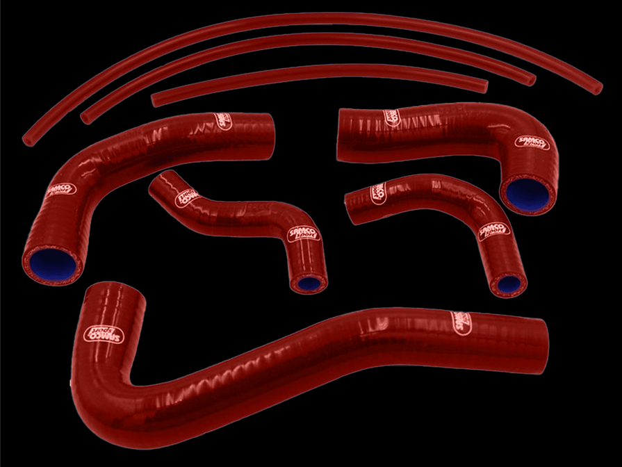 Samco Radiator Hose Kit Yamaha R9 (Red)