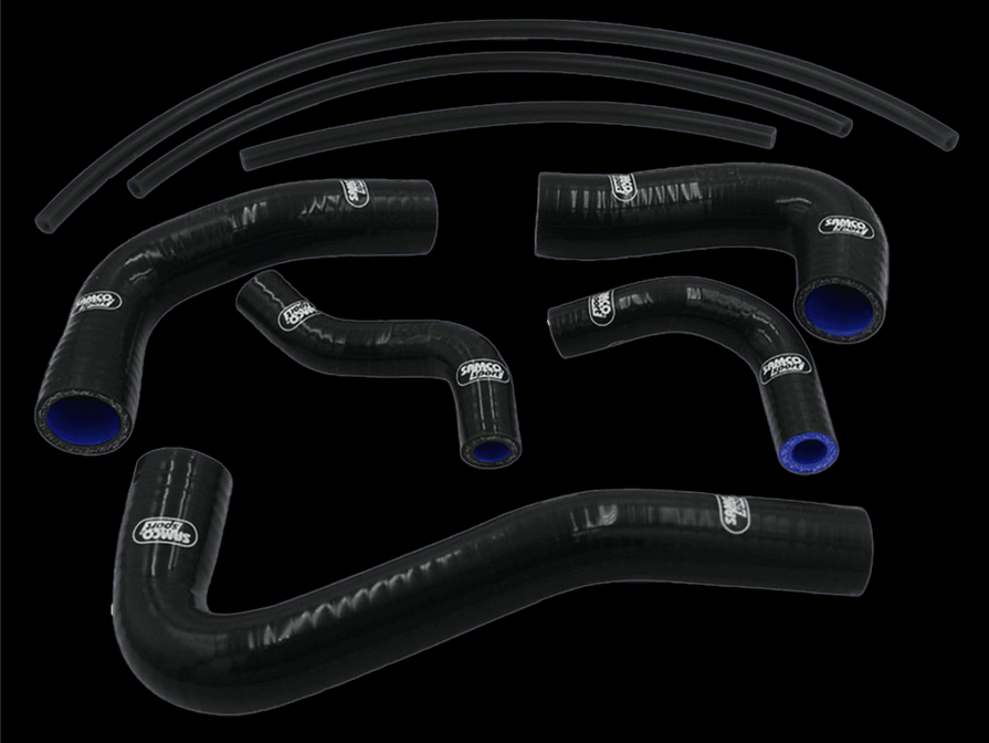 Samco Radiator Hose Kit Yamaha R9 (Black)
