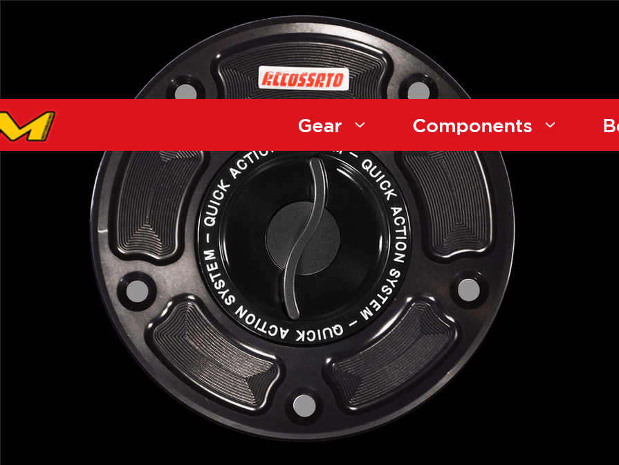 Accossato Suzuki GSX-8 S/R Quick-Turn Fuel Cap