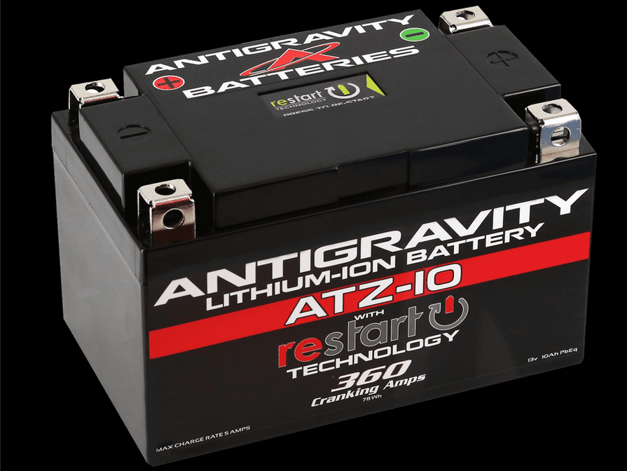 Antigravity ATZ10 Re-Start Lithium Motorcycle Battery (360 CA)