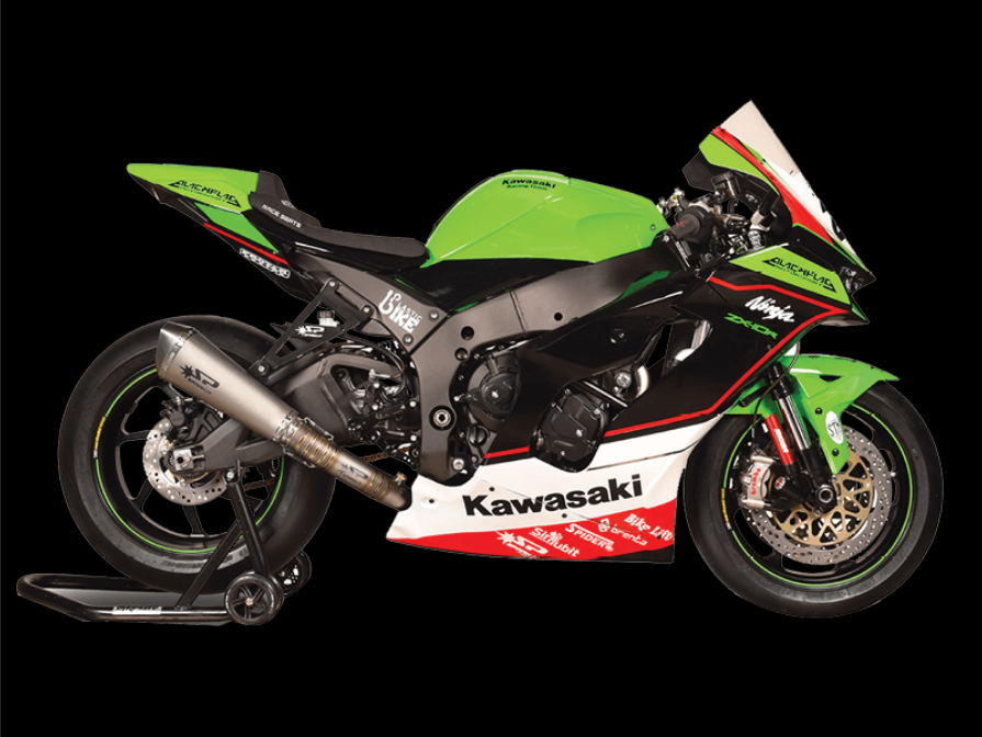 Spark Kawasaki Ninja ZX-10R "Konix" Titanium Full Exhaust System (WSBK Evolution) (2021+)