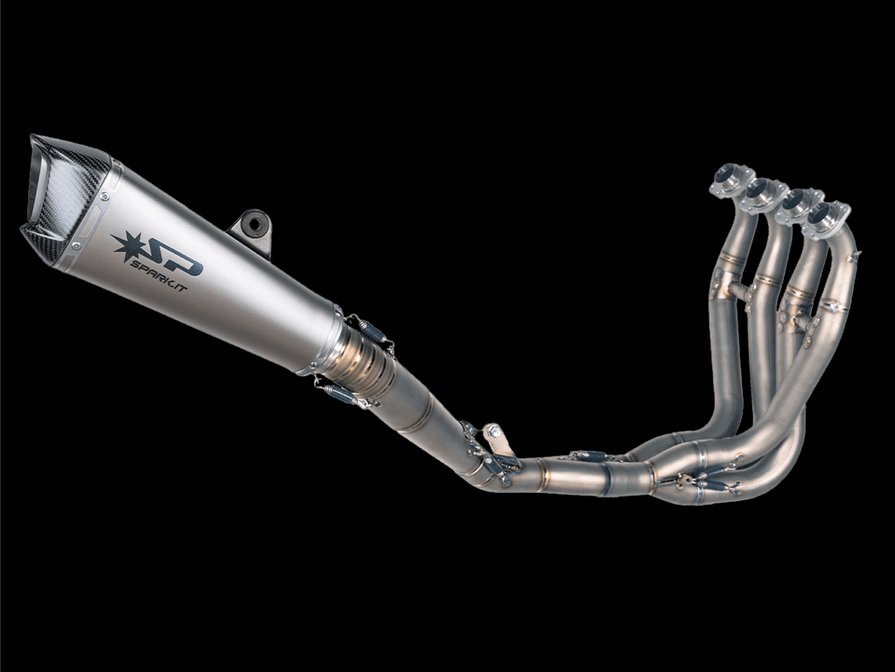 Spark Kawasaki Ninja ZX-6R "Konix Evo" Titanium Full Exhaust System (WSBK Evolution) (2009+)