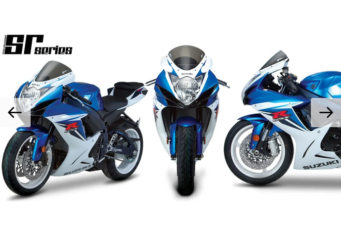Clear Double Bubble Zero Gravity Windshield SUZUKI GSX-R 600/GSX-R 750 2011-2025