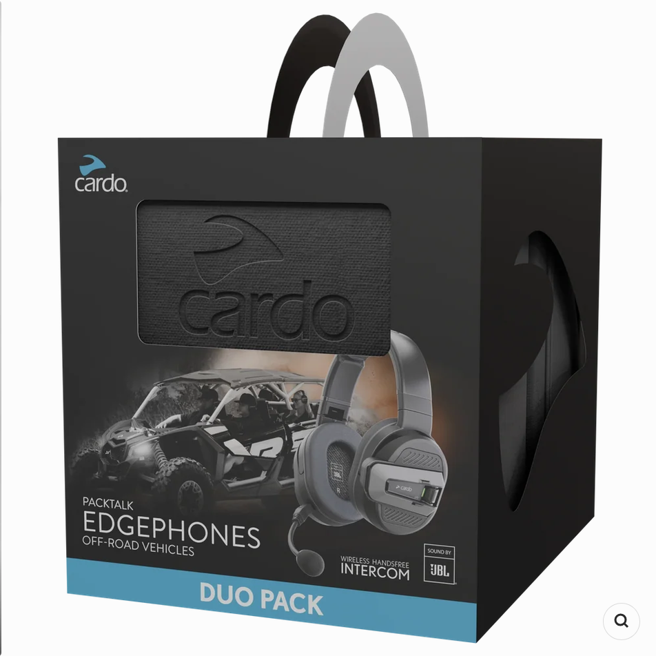 Cardo Packtalk Edgephones ORV Single Duo
