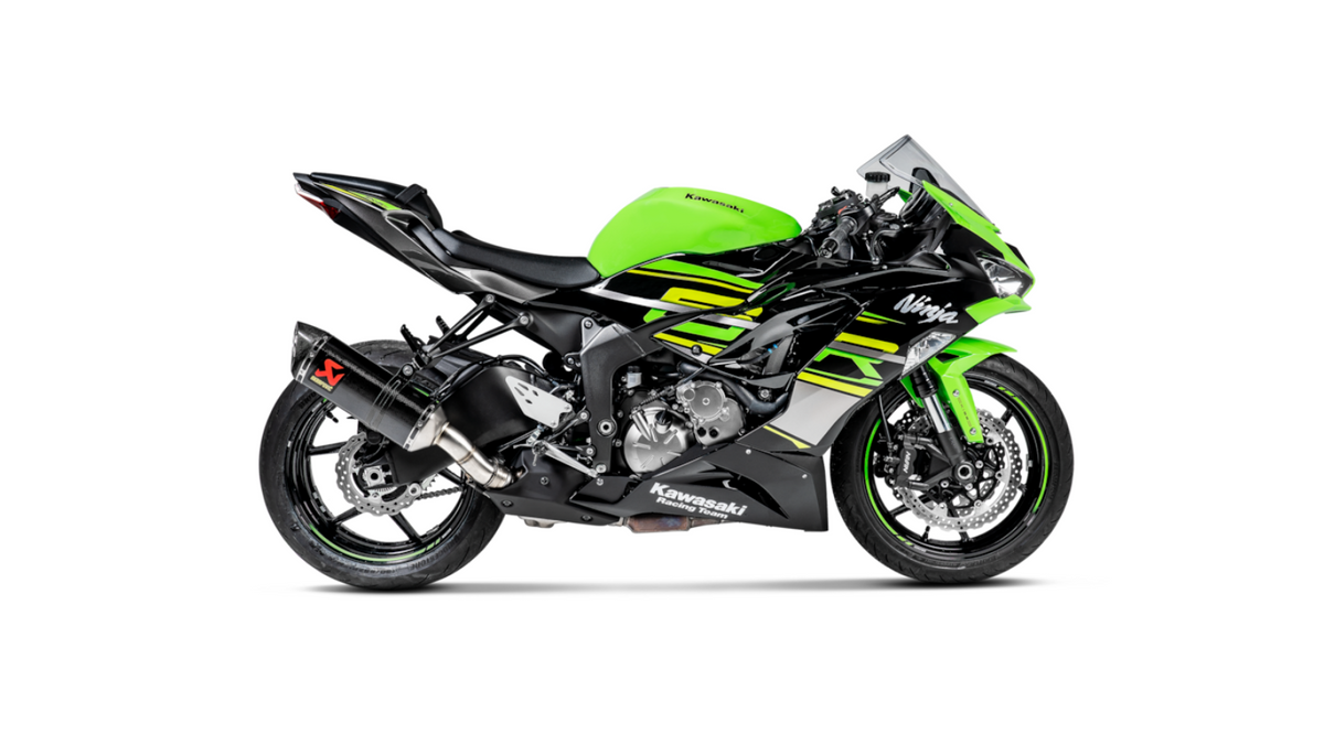 Kawasaki ZX6R (636) 2013-2025 Akrapovic Slip On Exhaust