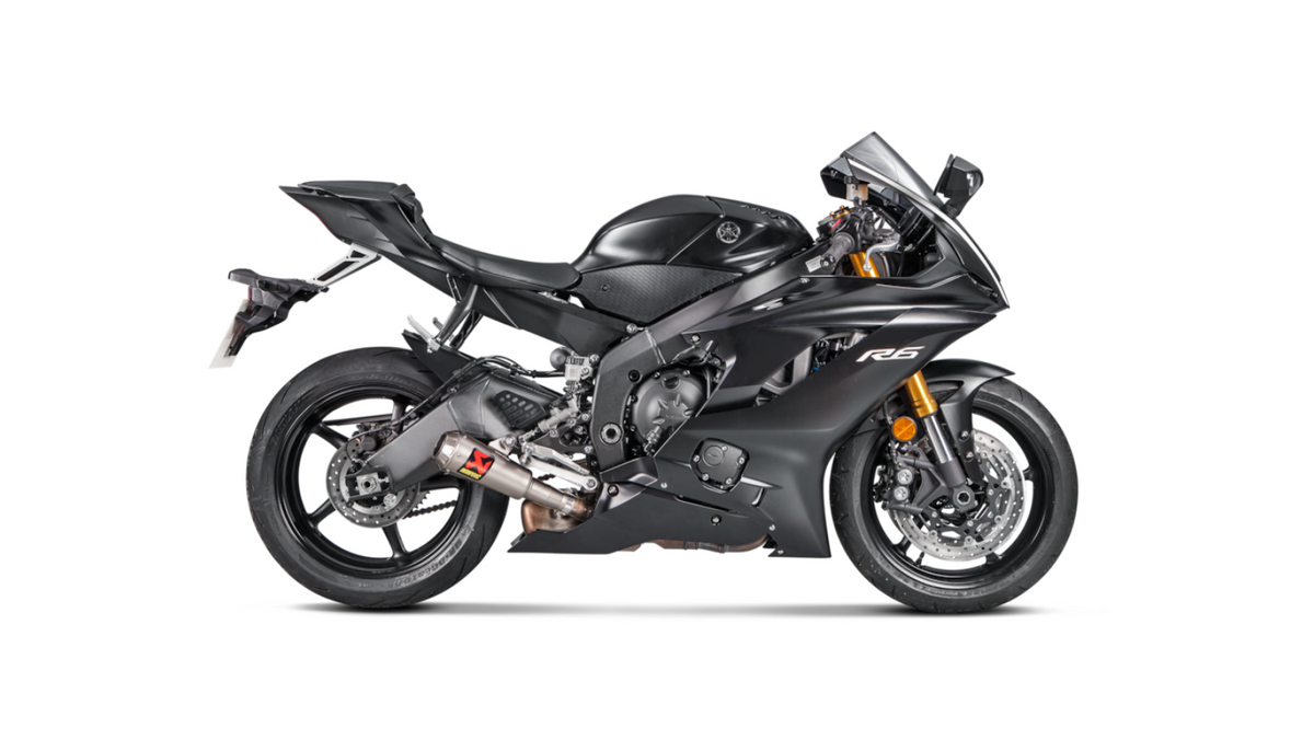 Yamaha R6 2017-2020 Akrapovic Slip On Exhaust