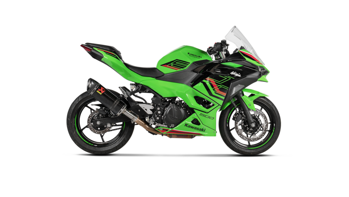 Kawasaki Ninja 400 / EX400 2018-2023 Akrapovic Slip On Exhaust