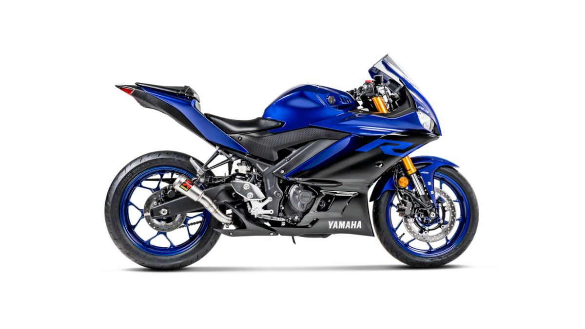 Yamaha R3 2015-2023 Akrapovic Slip On Exhaust