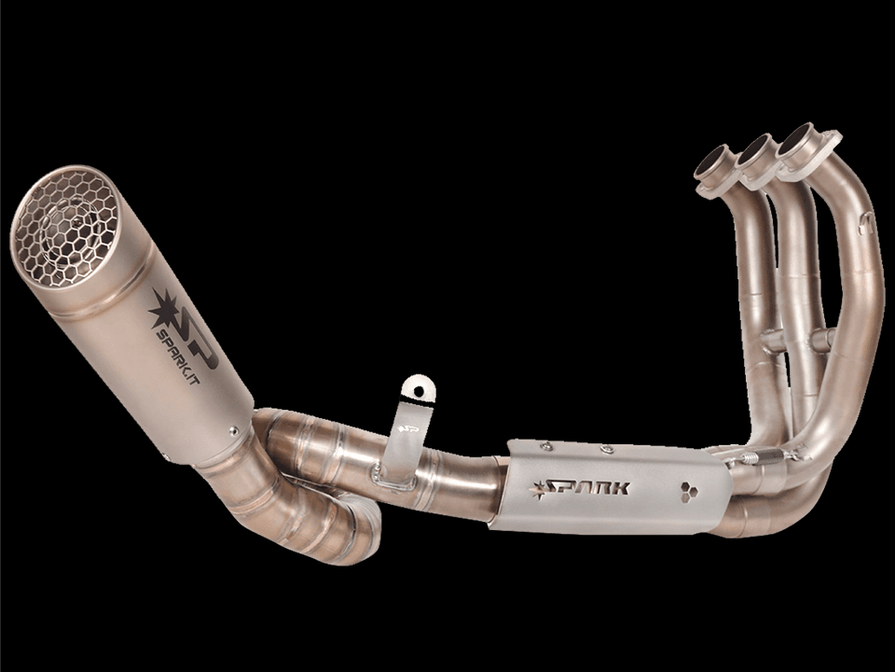 Spark Yamaha MT-09 "Grid-O" Titanium Full Exhaust System (Race) (2021+)