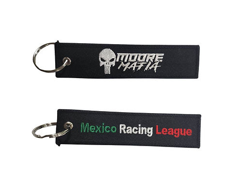 Mexico Racing League" Keychain