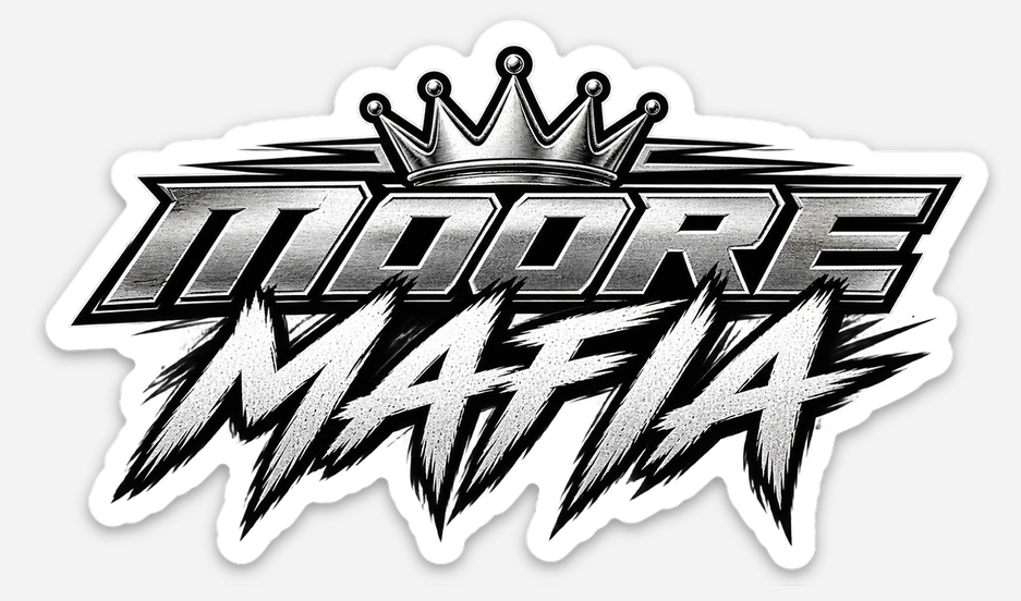 Moore Mafia Crown Sticker