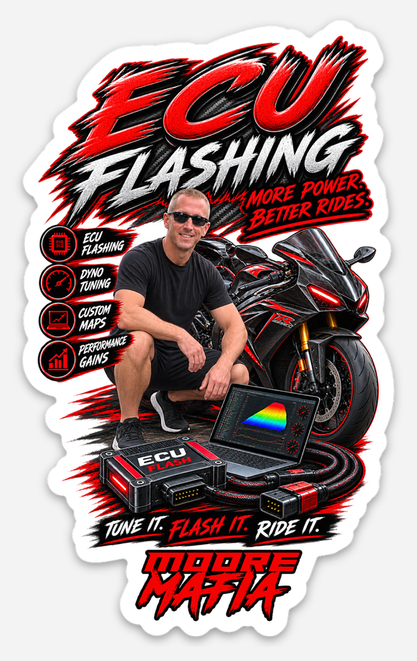 ECU Flashing Sticker