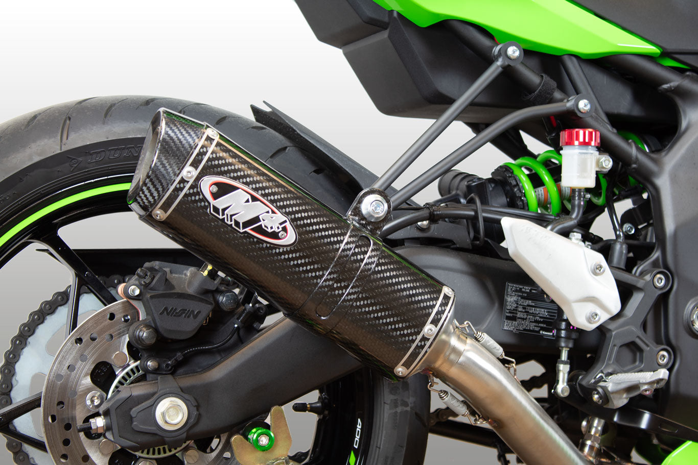 Full System With X96 Carbon Canister 2023-2026 Kawasaki ZX-4RR