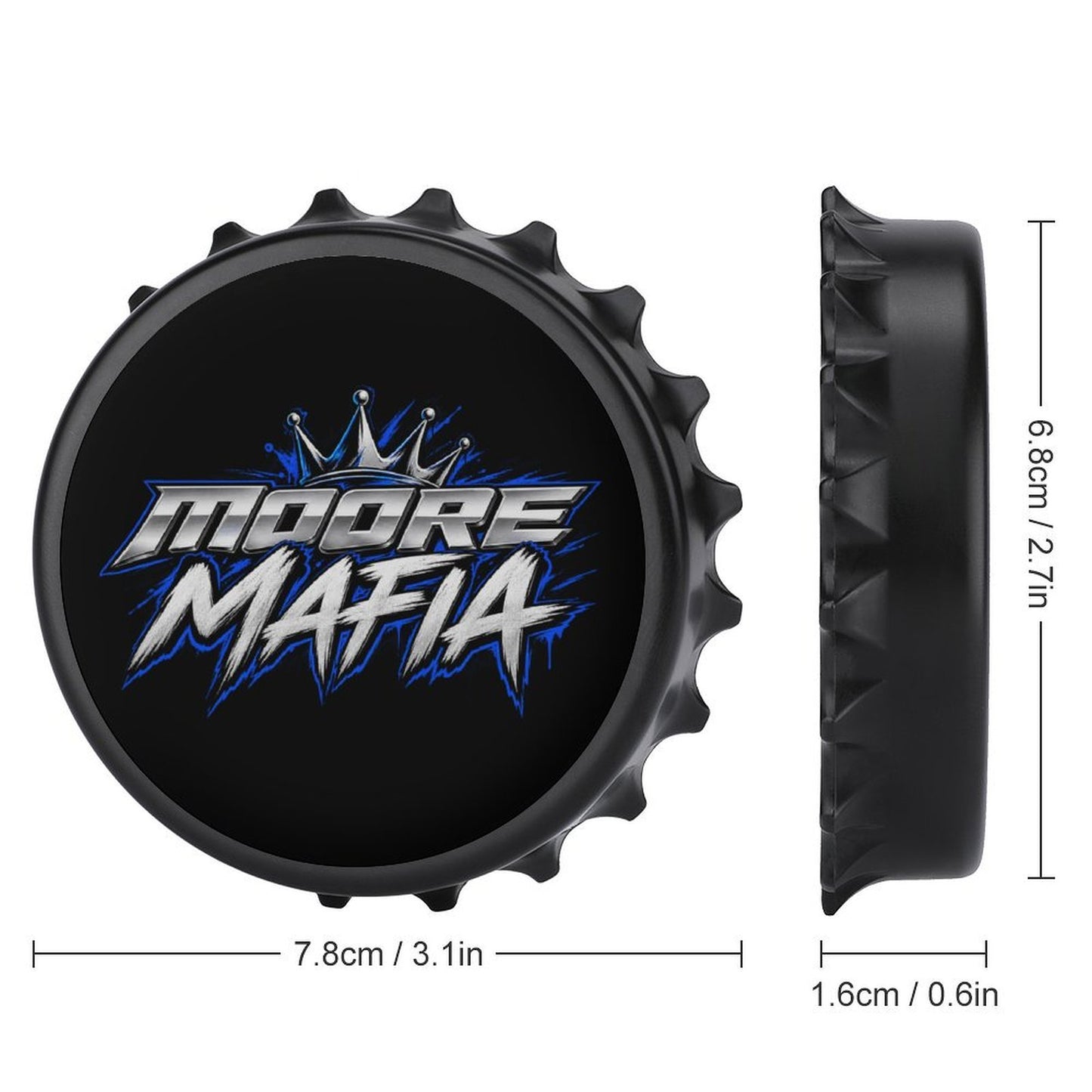 Moore Mafia Bottle Opener/Fridge Magnet