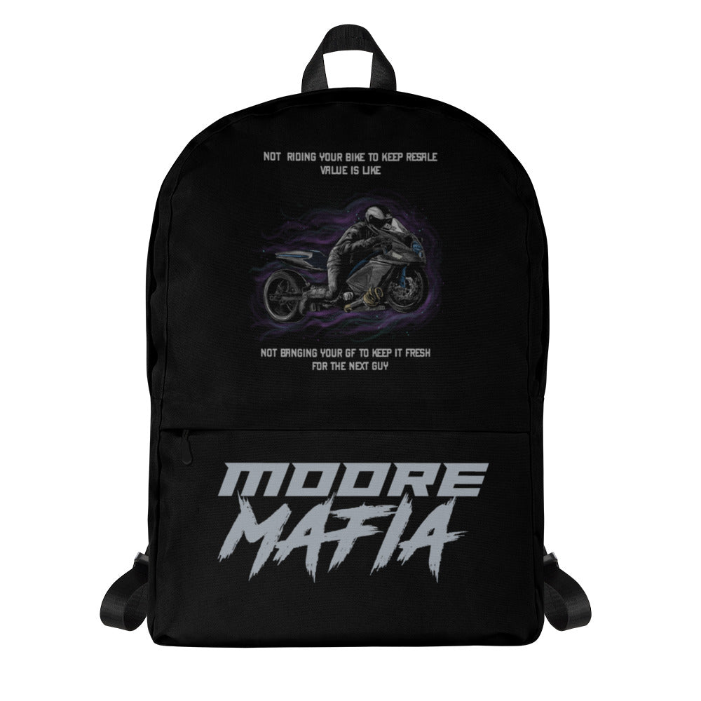 Not Riding Your Bike Backpack