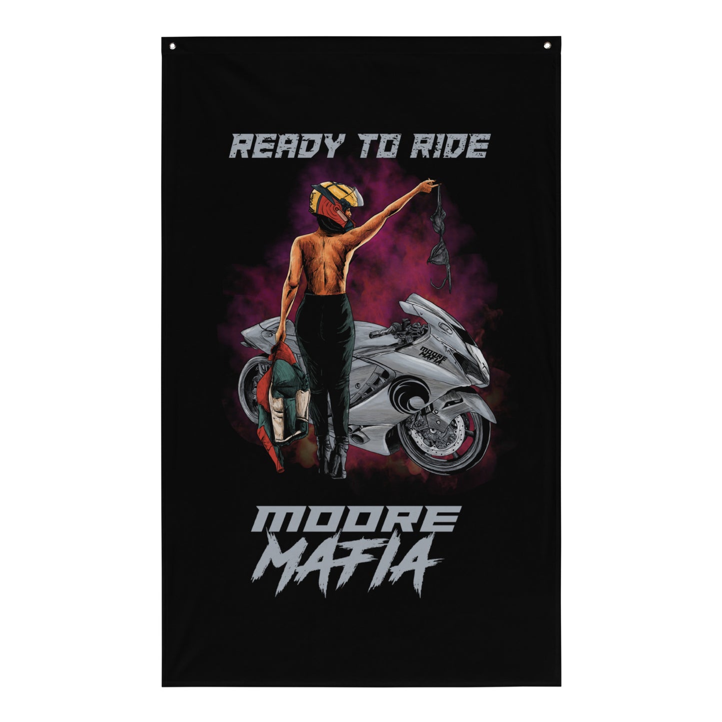 Ready To Ride Flag