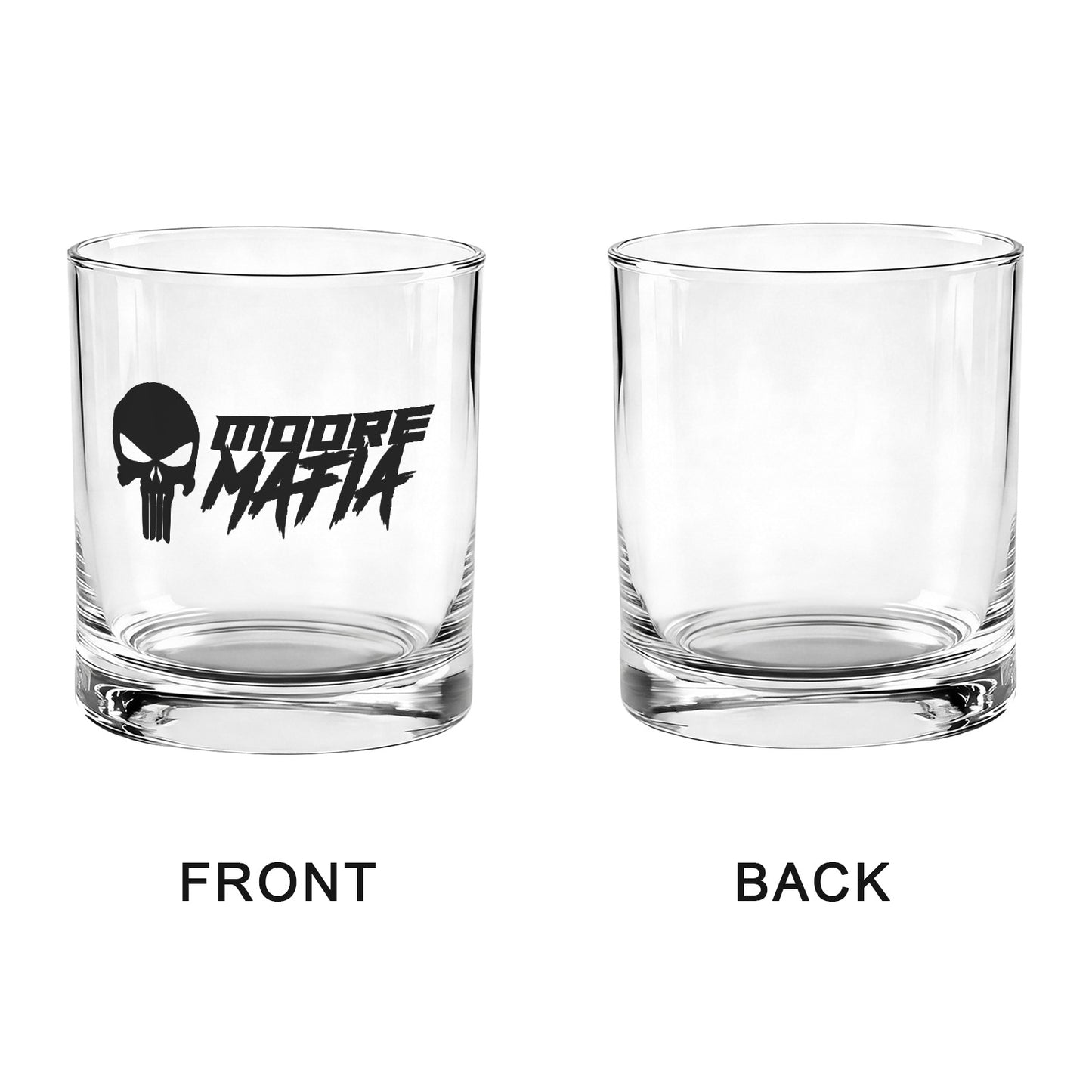 Moore Mafia Whiskey Glass