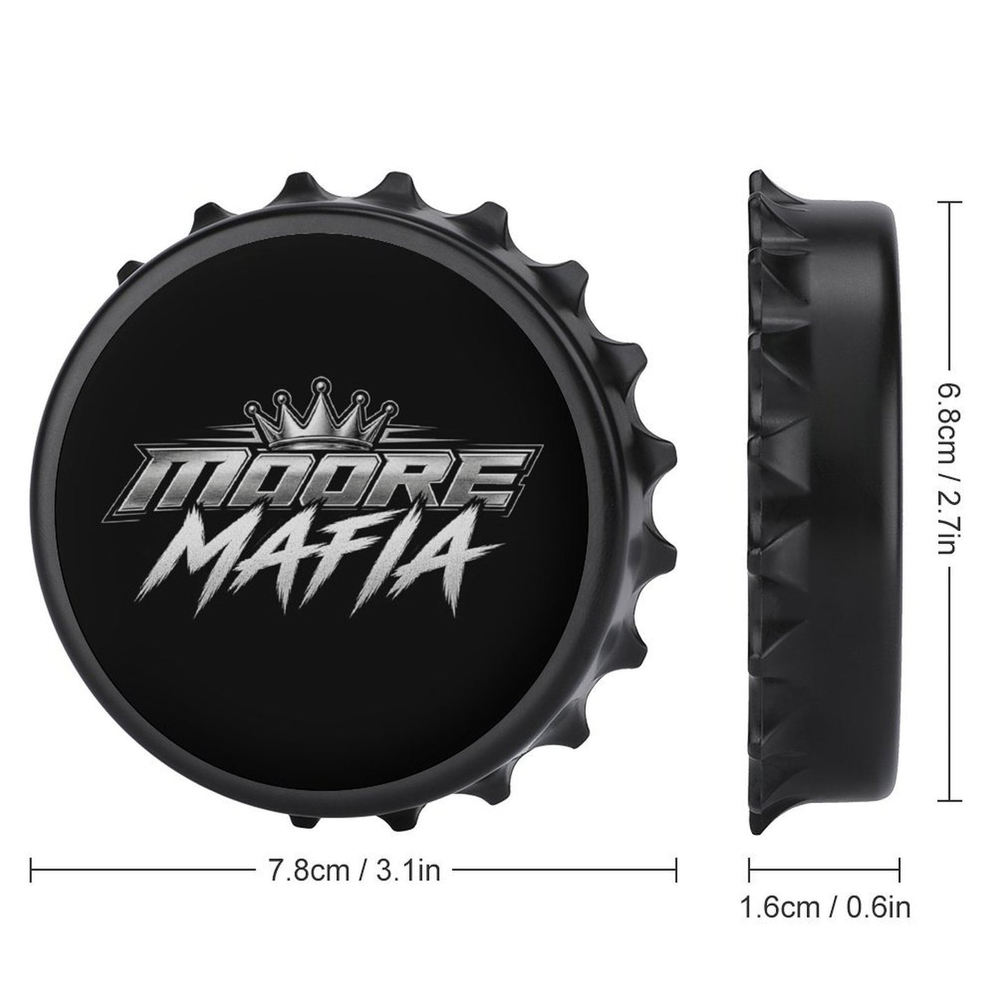 Moore Mafia Bottle Opener/Fridge Magnet