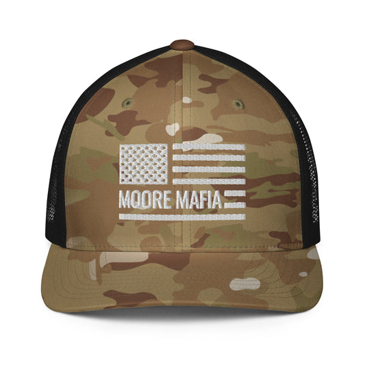 Moore Mafia Camo Trucker Cap