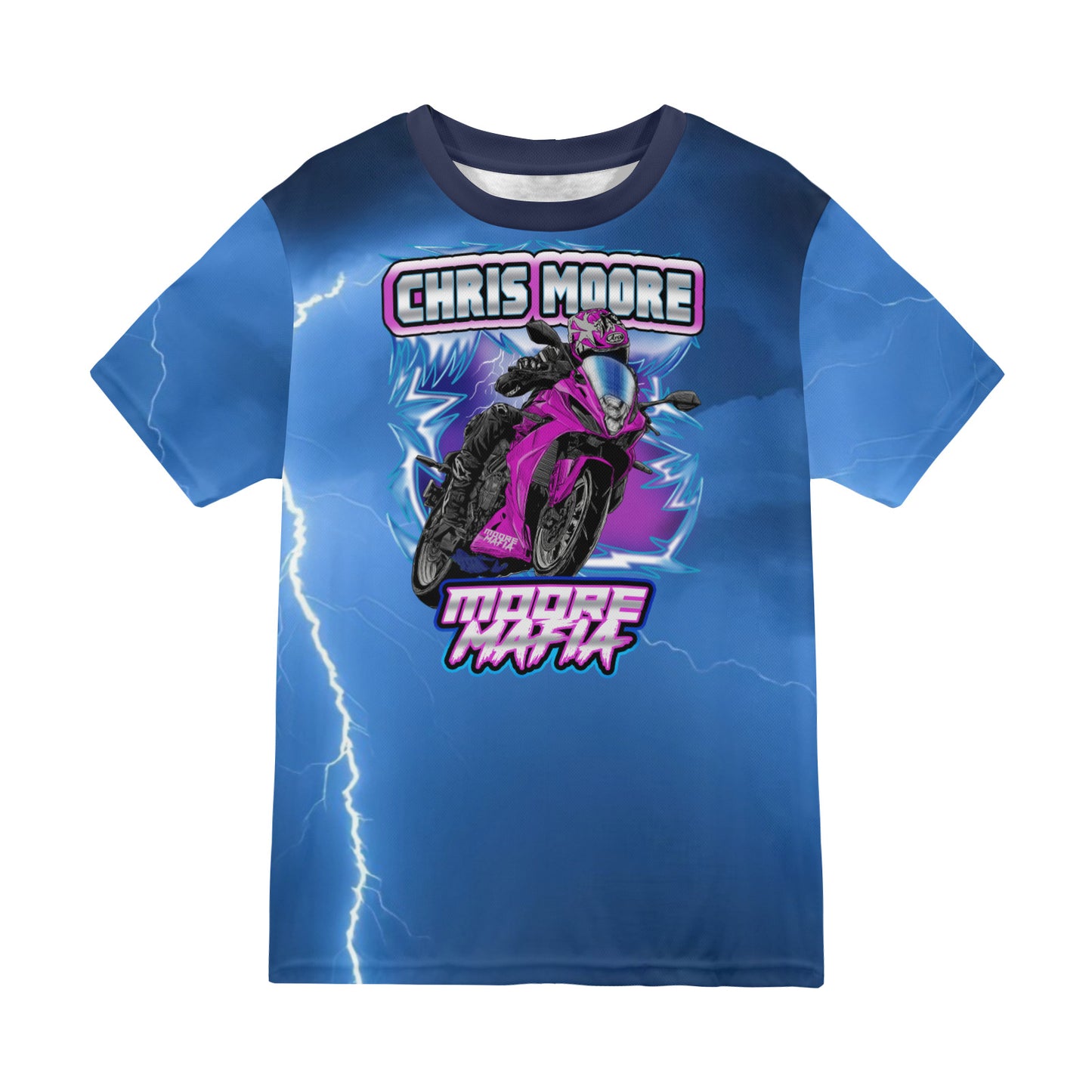 Moroe Mafia All Over Print T-shirt