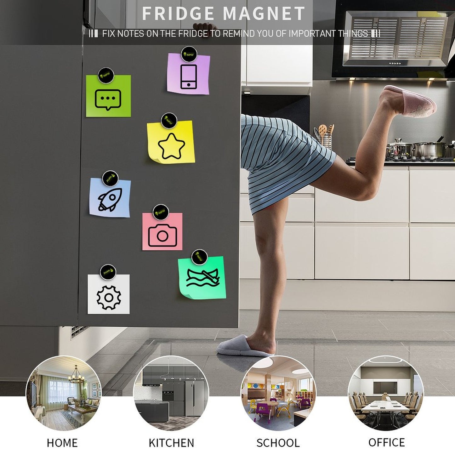 Magnetic Refrigerator Sticker