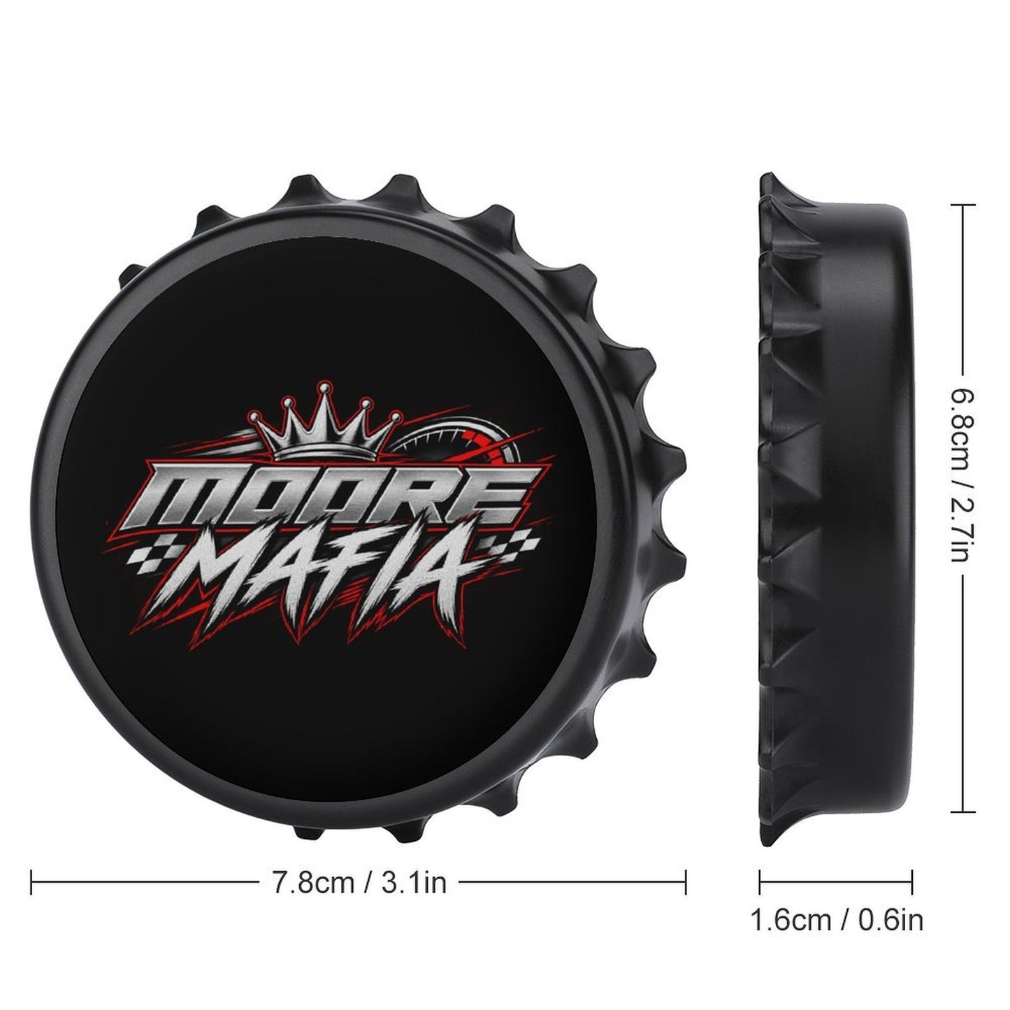 Moore Mafia Bottle Opener/Fridge Magnet