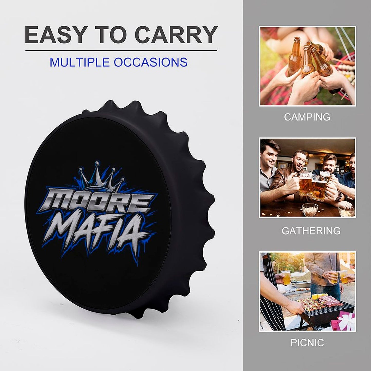 Moore Mafia Bottle Opener/Fridge Magnet