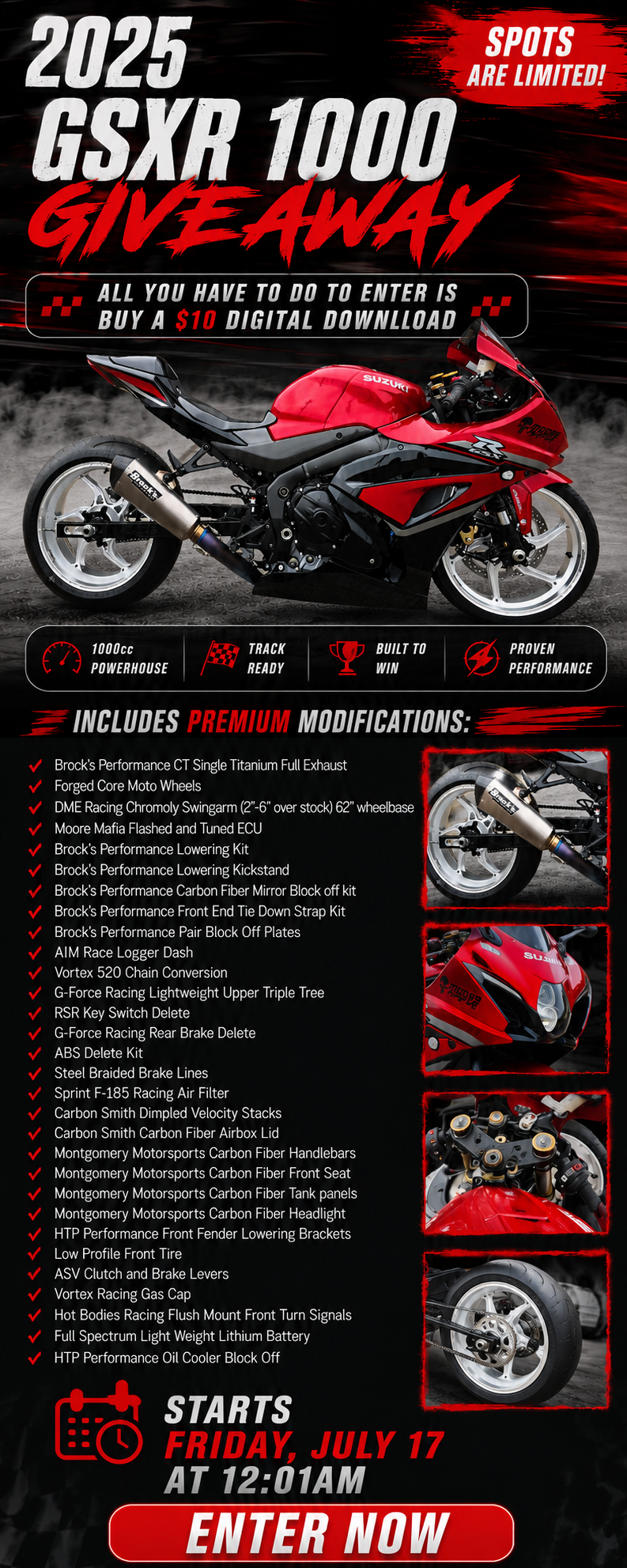 2025 Suzuki GSXR 1000 Giveaway Digital Download