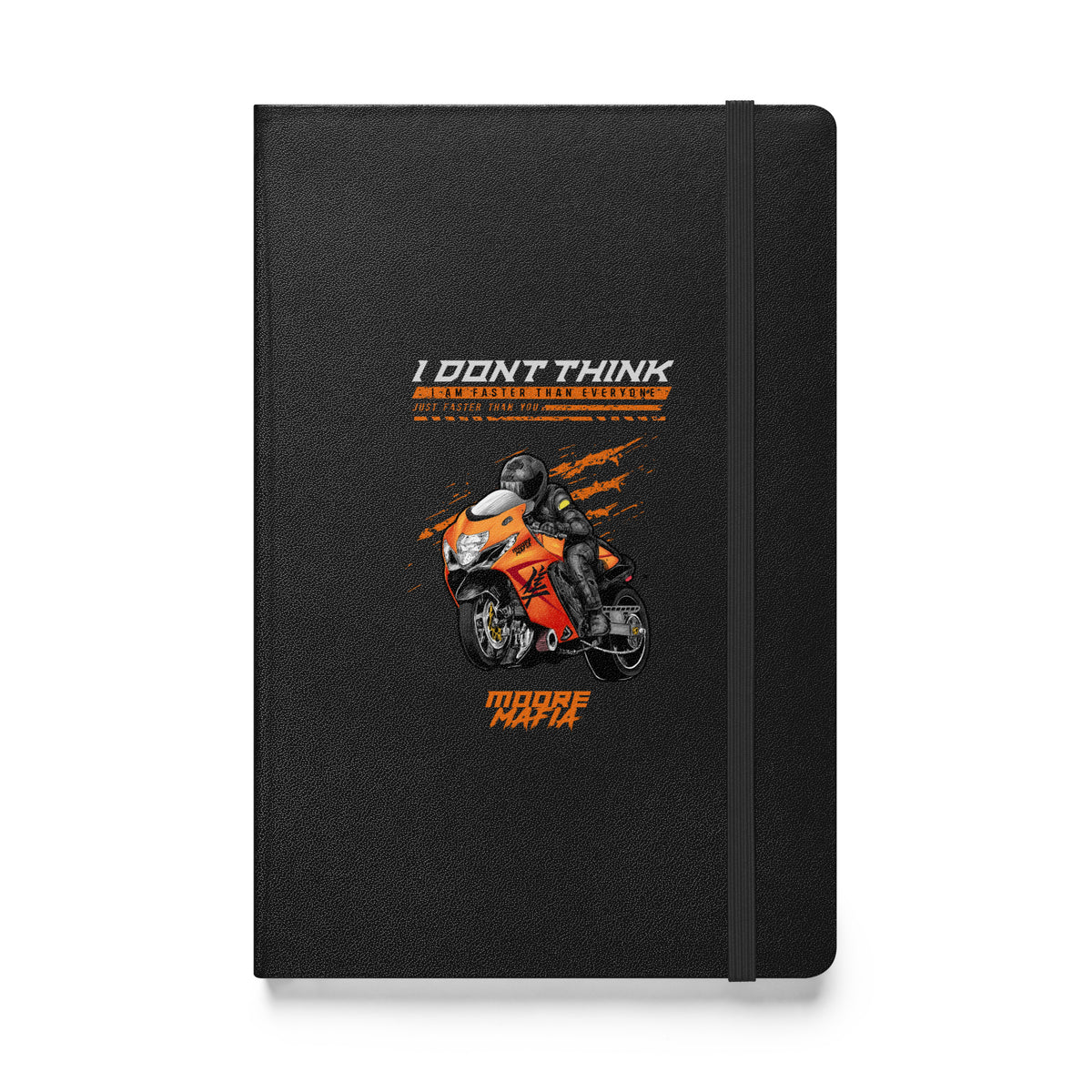 More Than Notebook Faster Than You Hardcover Notebook