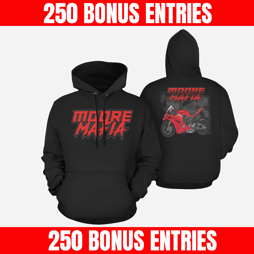 250 Bonus Entries - V4 Hoodie