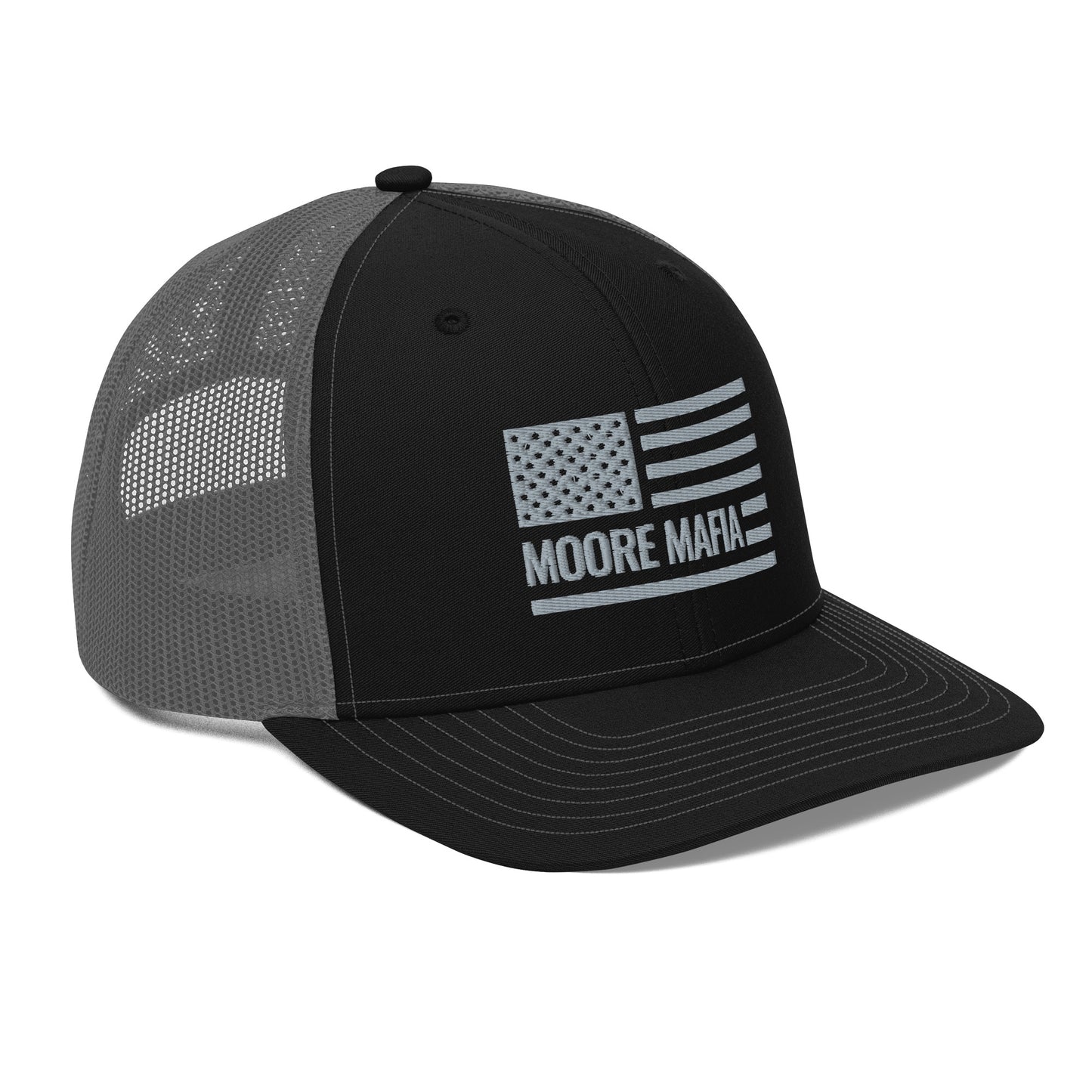 Moore Mafia Gray Flag Trucker Cap
