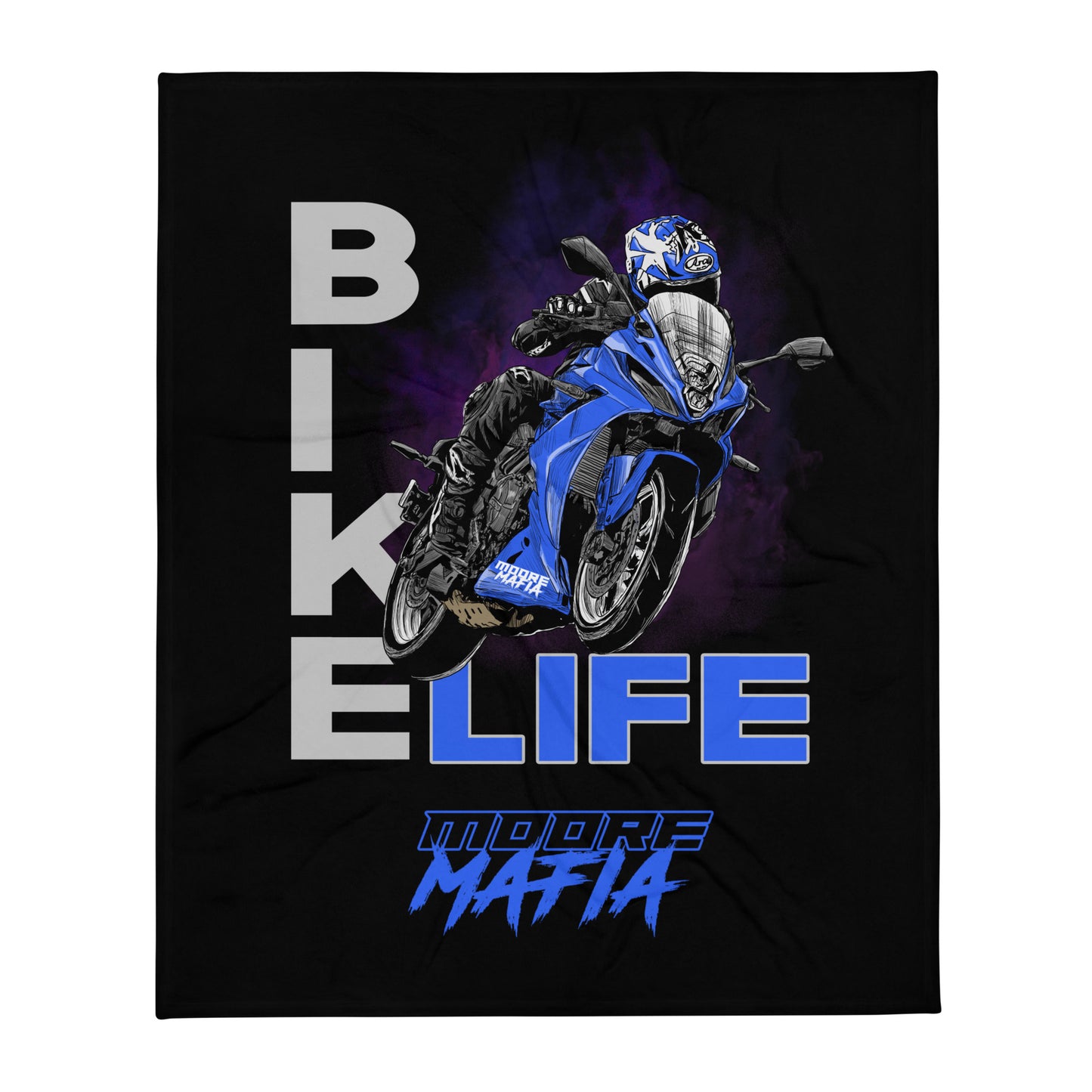Bike Life Throw Blanket