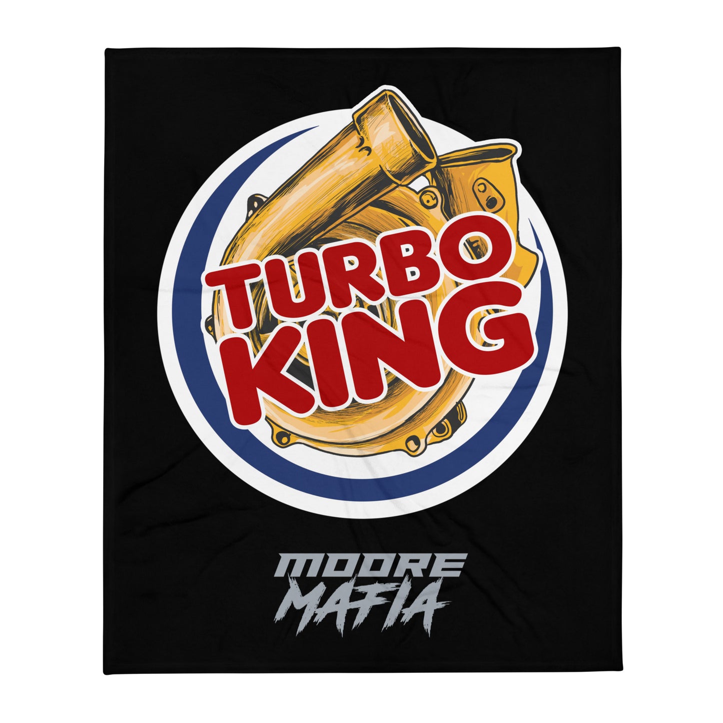 Turbo King Throw Blanket