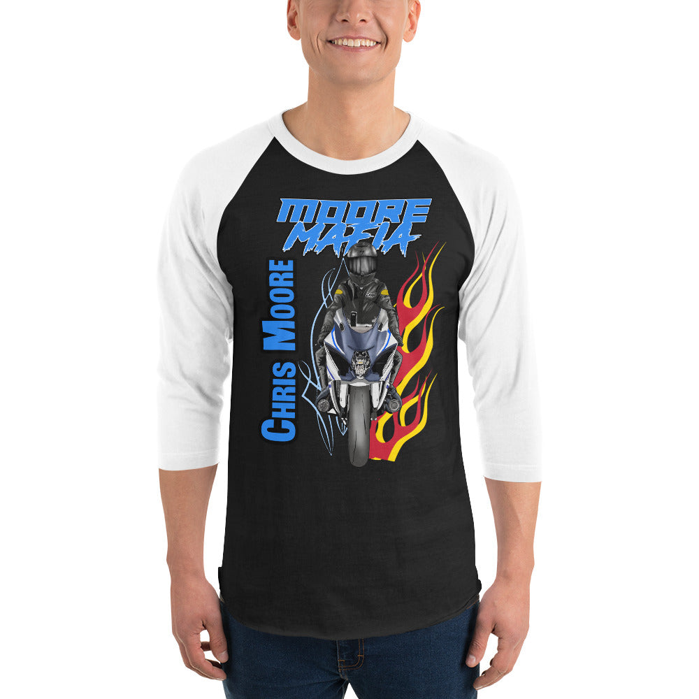 Moore Mafia Twin Turbo 3/4 Sleeve Raglan Shirt