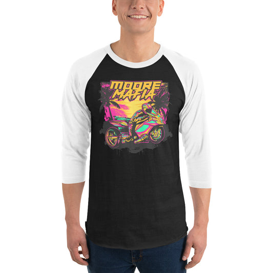 Miami Heat 3/4 Sleeve Raglan Shirt