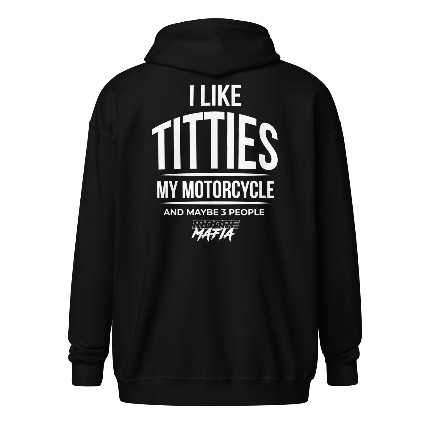 I Like Titties Unisex Zip Hoodie