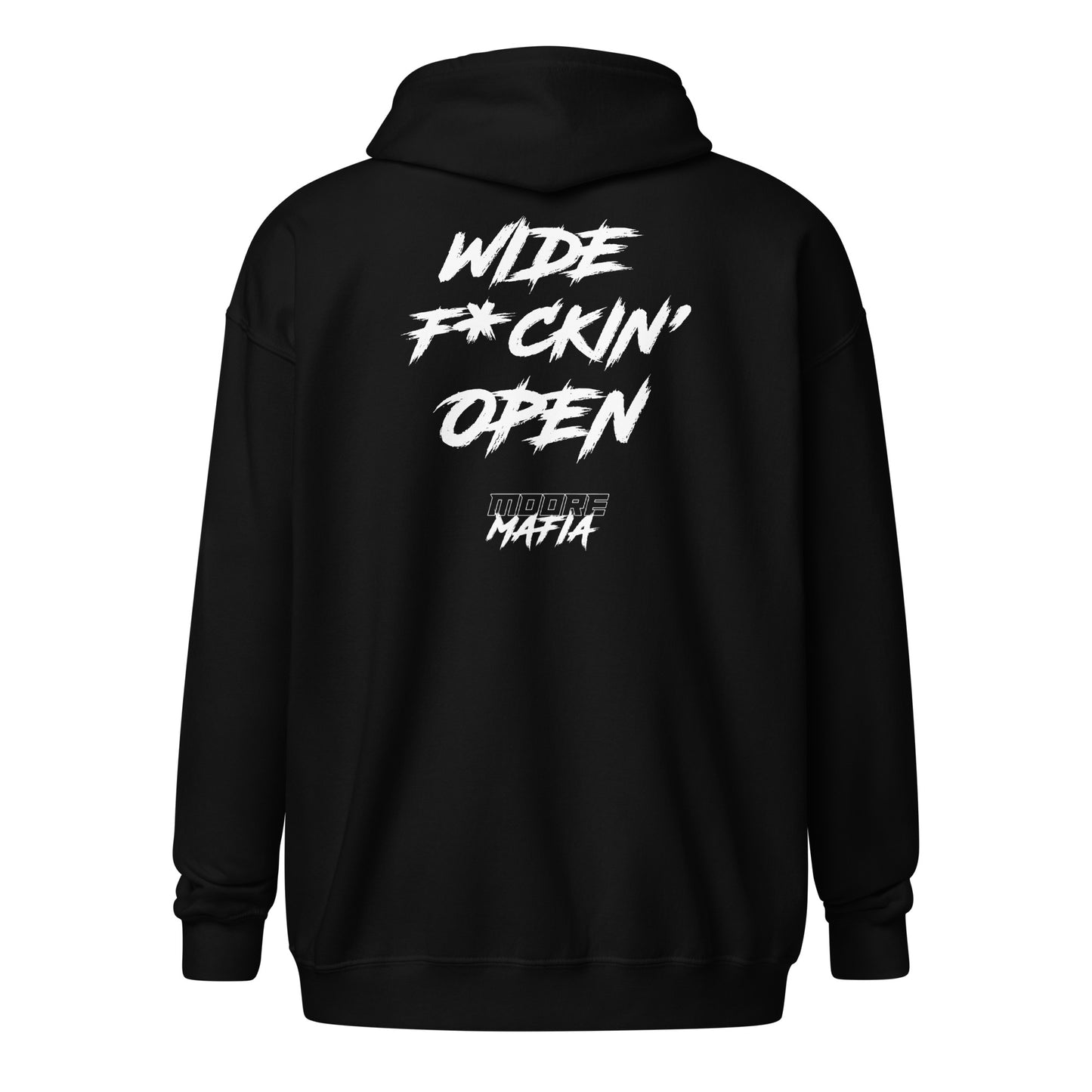 Wide F*ckin' Open Unisex Zip Hoodie