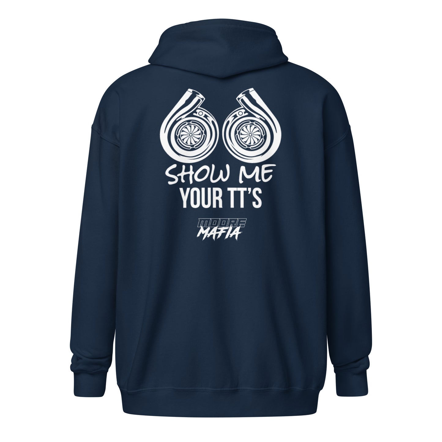 Show Me Your TTs Unisex Zip Hoodie