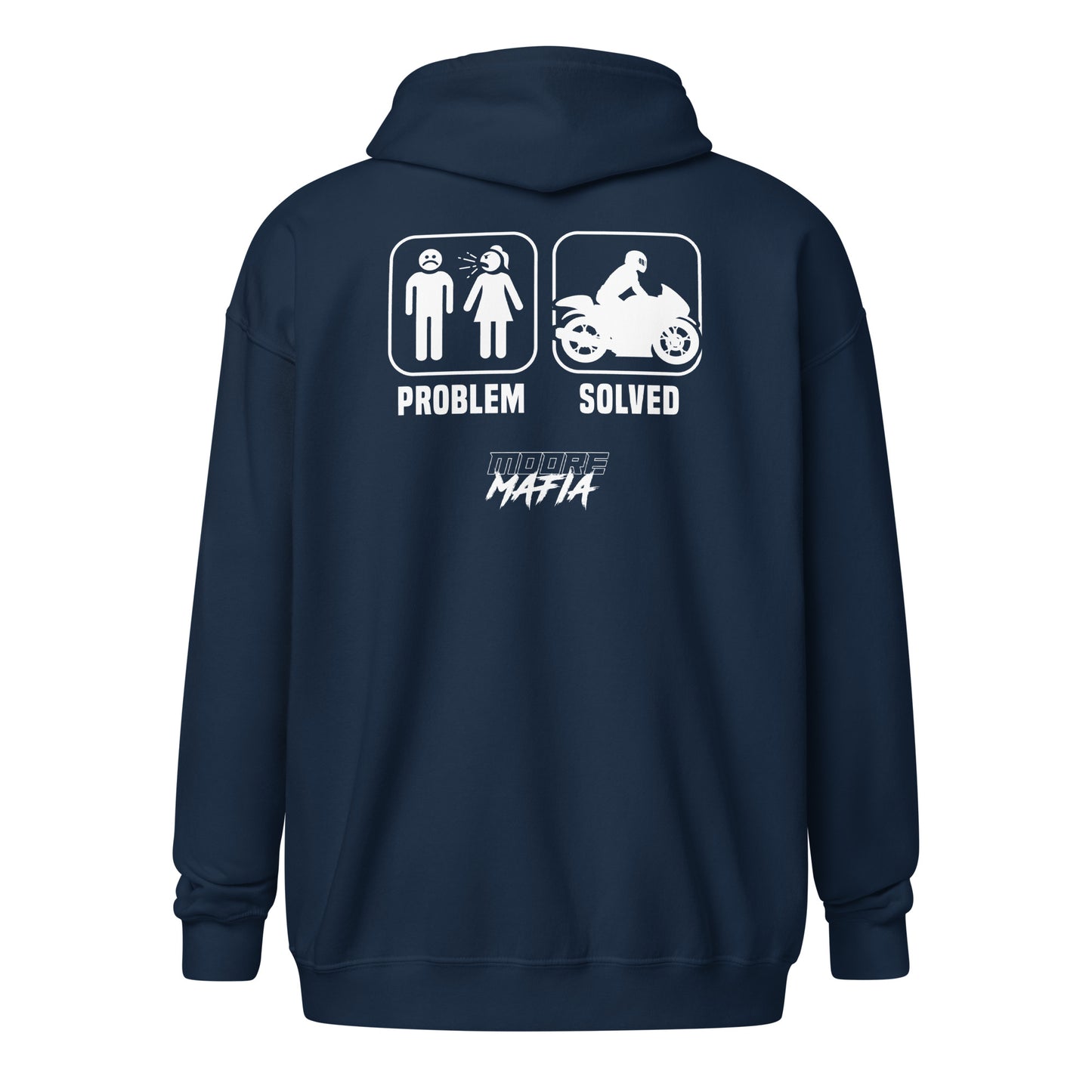 Problem Solved Unisex Zip Hoodie