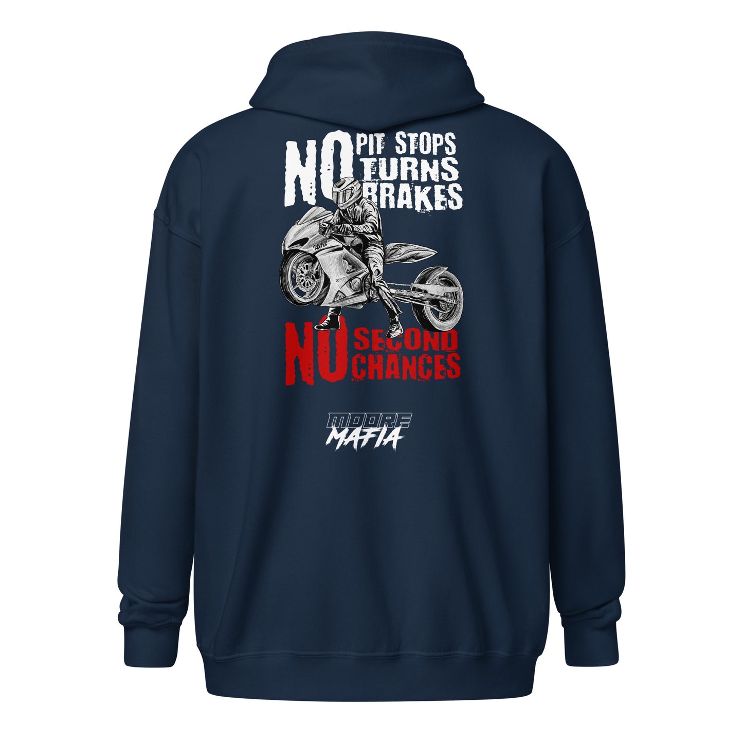 No Pit Stops Unisex Zip Hoodie