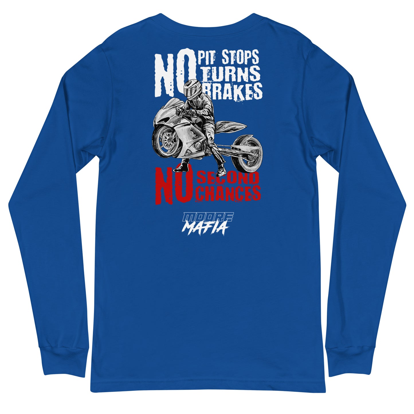 Not Pit Stops Unisex Long Sleeve Tee