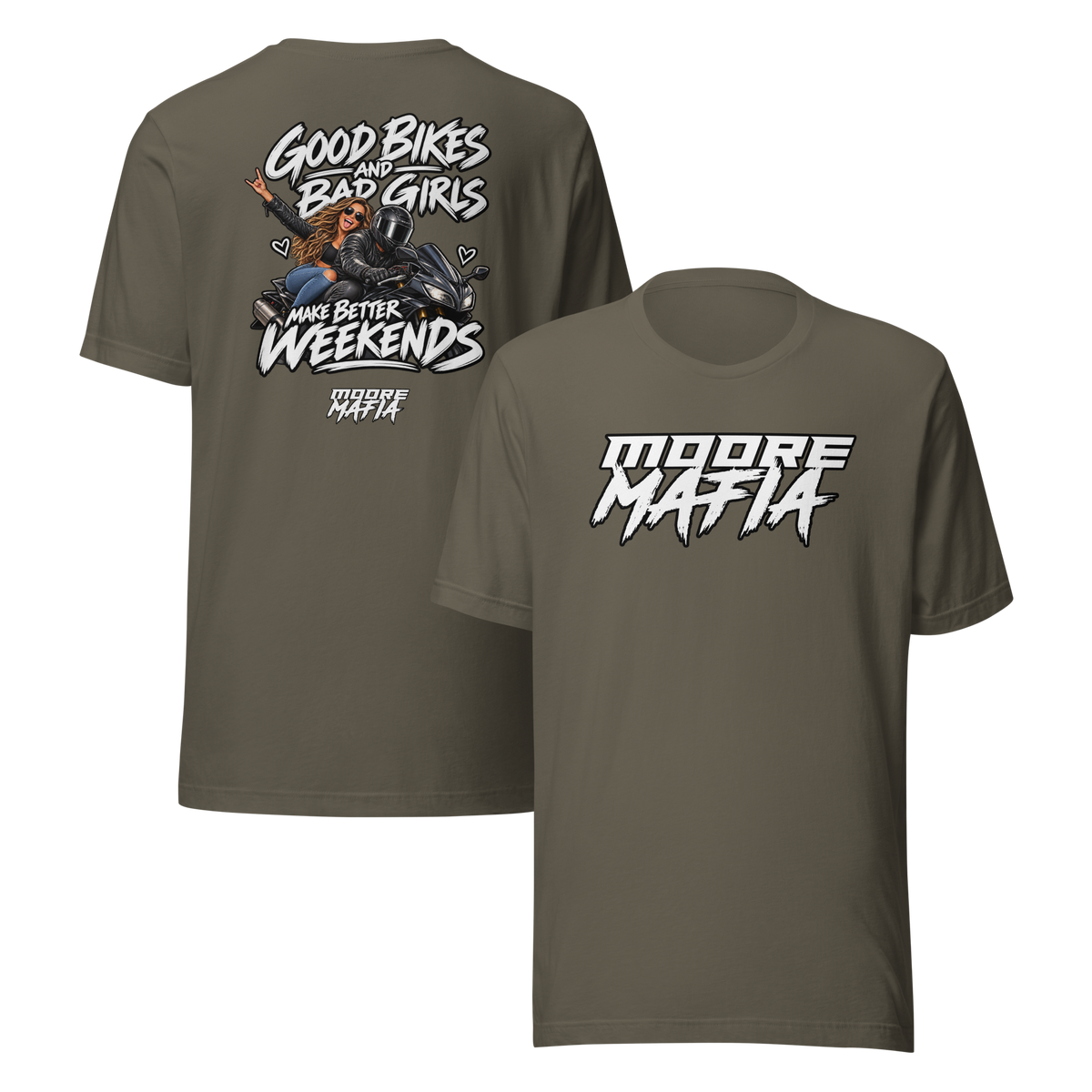 Good Bikes And Bad Girls Version 1 Unisex T-Shirt ***35,000 BONUS ENTRIES *** ENDS 5PM EST 10/18/2026