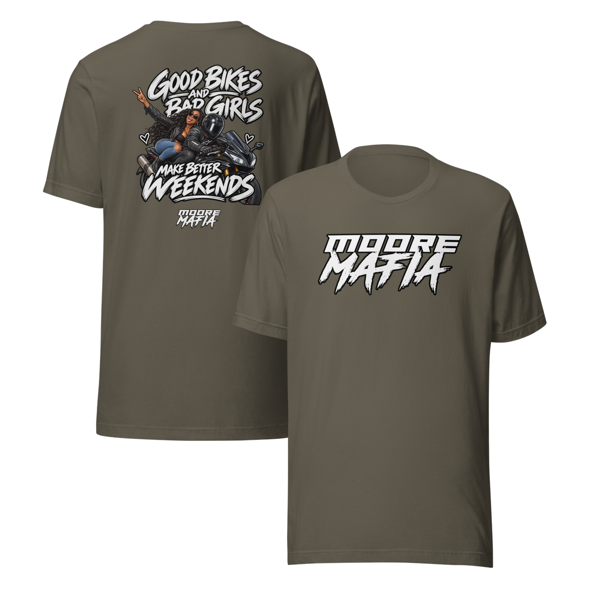 Good Bikes And Bad Girls Version 2 Unisex T-Shirt ***35,000 BONUS ENTRIES *** ENDS 5PM EST 10/16/2026