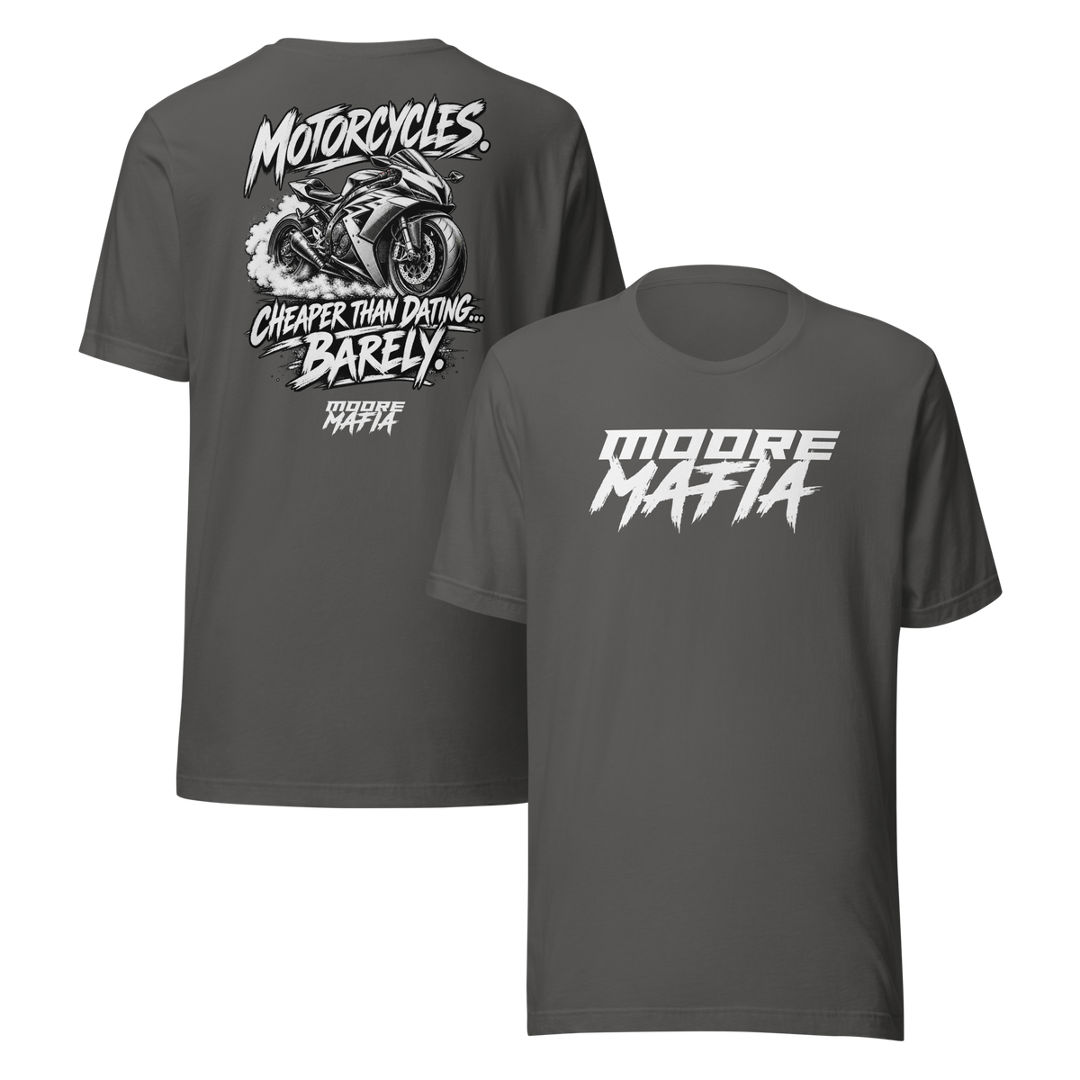 Motorcycles Cheaper Than Dating Barely Unisex T-Shirt ***25,000 BONUS ENTRIES *** ENDS 5PM EST 10/11/2026