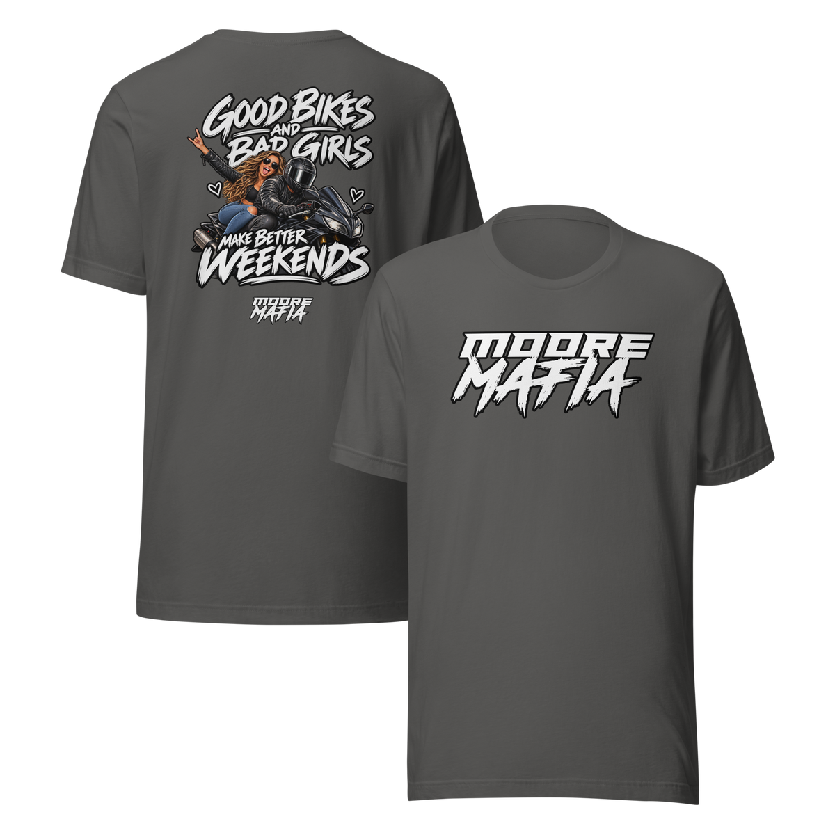 Good Bikes And Bad Girls Version 1 Unisex T-Shirt ***35,000 BONUS ENTRIES *** ENDS 5PM EST 10/18/2026