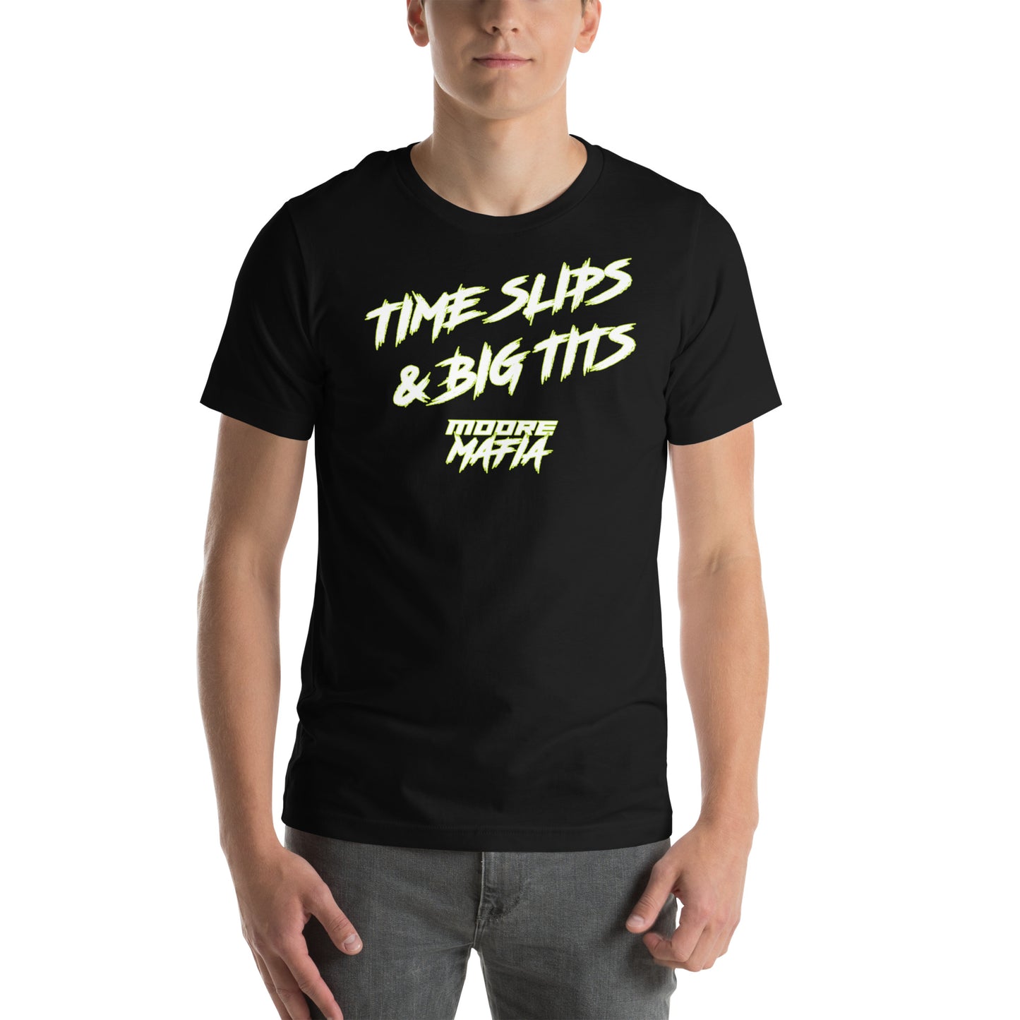 Time Slips & Big Tits Unisex T-shirt