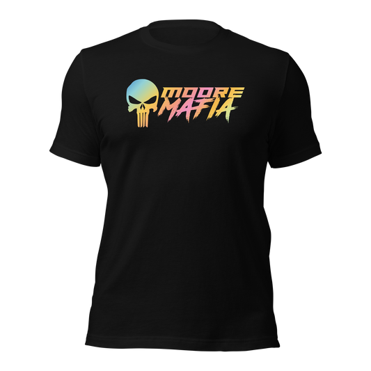 Moore Mafia Skull Logo Colorful Metalic Vinyl